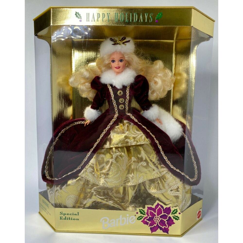 1996 Happy Holidays Barbie Special Edition NIB BD15